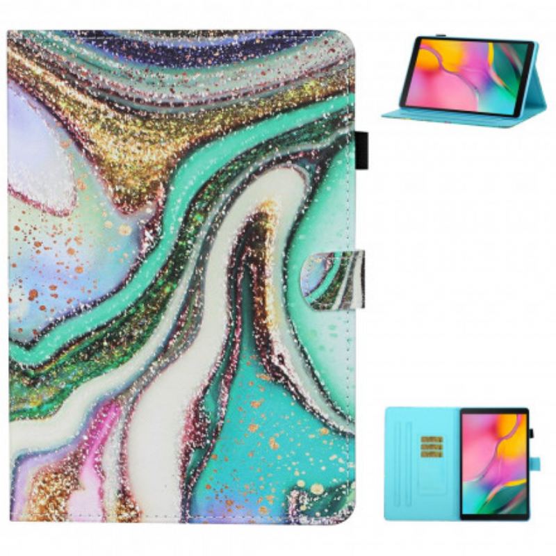 Flip Cover Samsung Galaxy Tab A7 (2020) Kunstnerisk