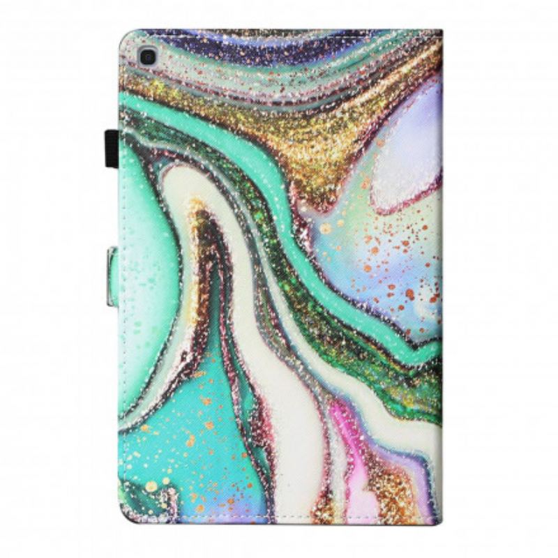 Flip Cover Samsung Galaxy Tab A7 (2020) Kunstnerisk