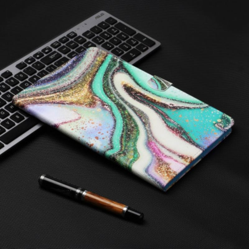 Flip Cover Samsung Galaxy Tab A7 (2020) Kunstnerisk