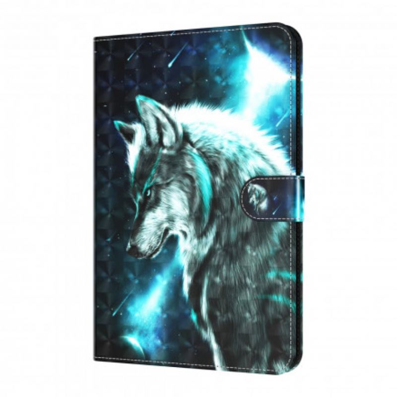 Flip Cover Samsung Galaxy Tab A7 (2020) Lys Spot Vild Ulv