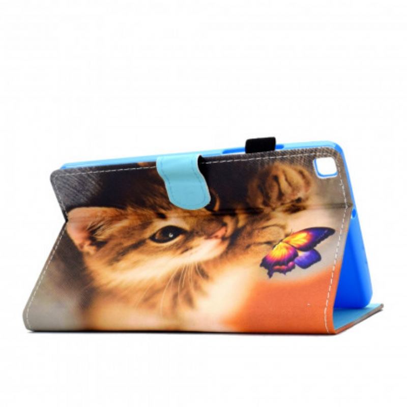 Flip Cover Samsung Galaxy Tab A7 (2020) Min Killing Og Sommerfugl