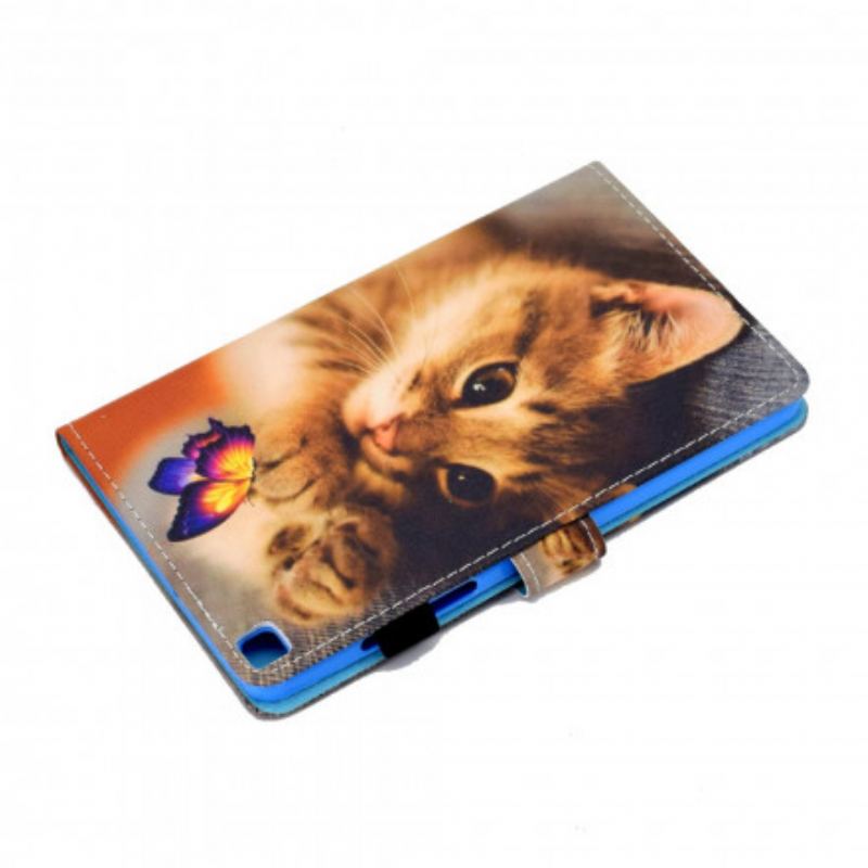 Flip Cover Samsung Galaxy Tab A7 (2020) Min Killing Og Sommerfugl