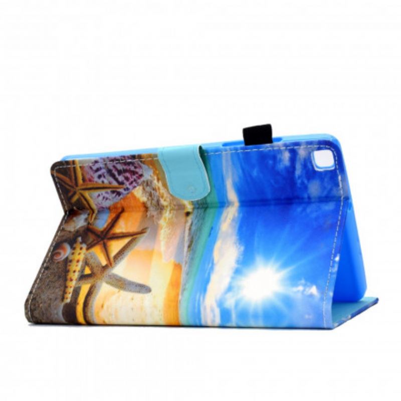 Flip Cover Samsung Galaxy Tab A7 (2020) Sjov Strand
