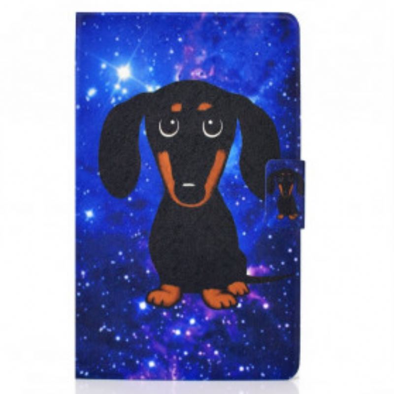 Flip Cover Samsung Galaxy Tab A7 (2020) Sød Hund
