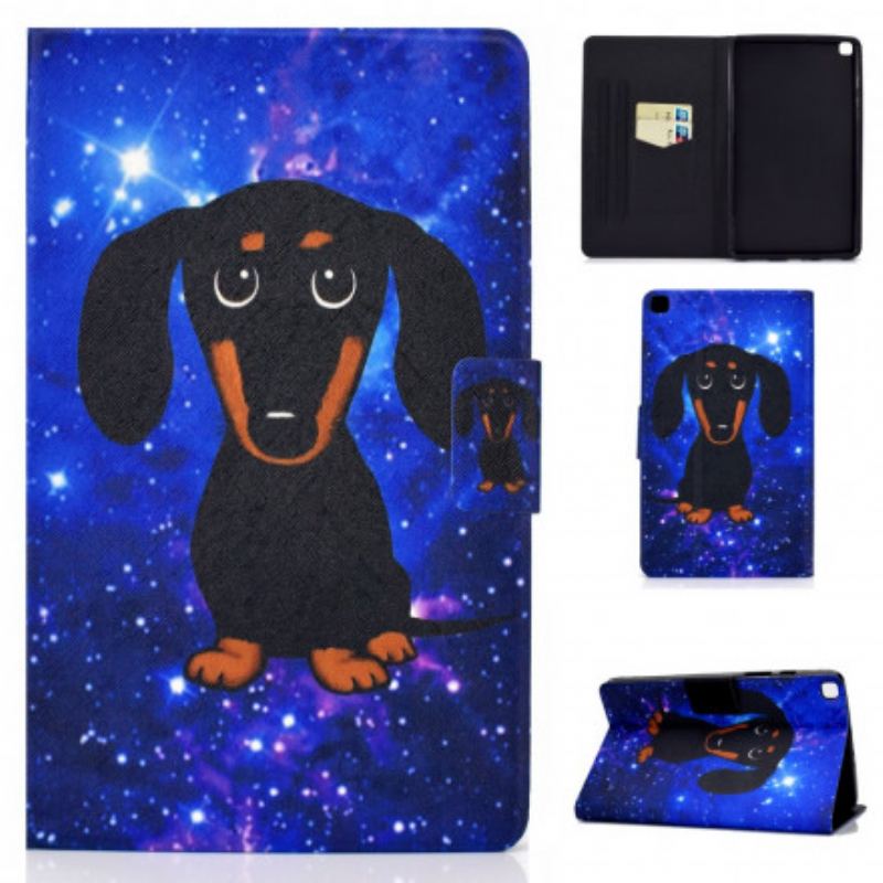 Flip Cover Samsung Galaxy Tab A7 (2020) Sød Hund