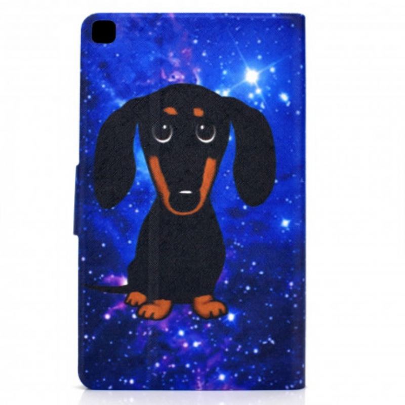 Flip Cover Samsung Galaxy Tab A7 (2020) Sød Hund