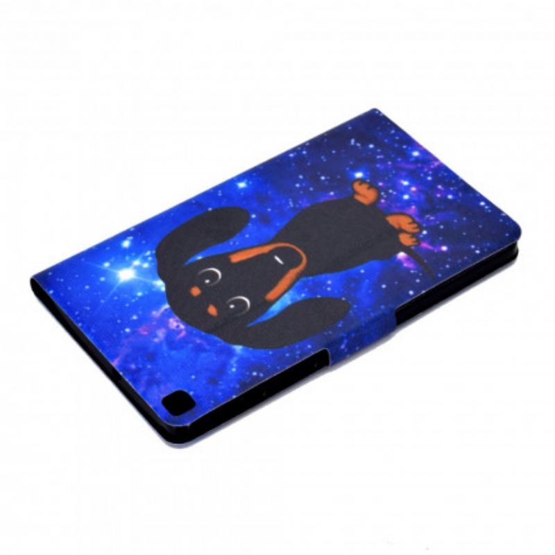 Flip Cover Samsung Galaxy Tab A7 (2020) Sød Hund