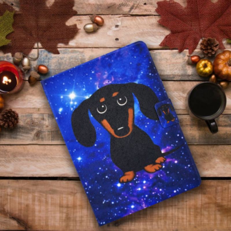 Flip Cover Samsung Galaxy Tab A7 (2020) Sød Hund