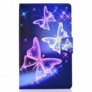 Flip Cover Samsung Galaxy Tab A7 (2020) Sommerfugle