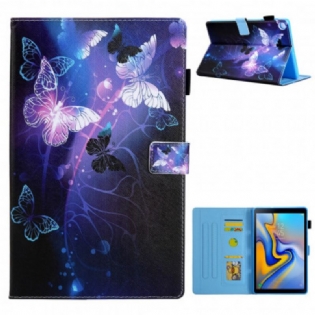 Flip Cover Samsung Galaxy Tab A7 (2020) Sommerfugle På Flugt