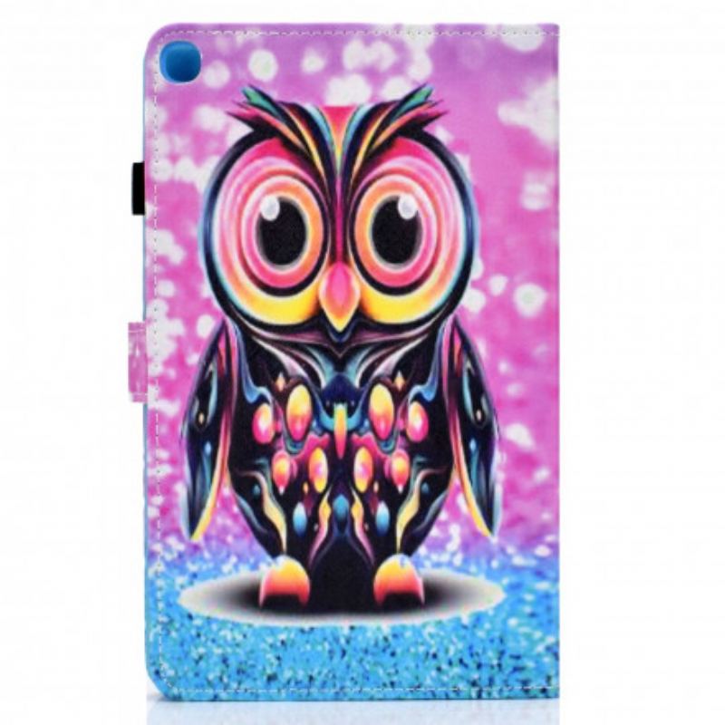 Flip Cover Samsung Galaxy Tab A7 (2020) Sprængt Ugle
