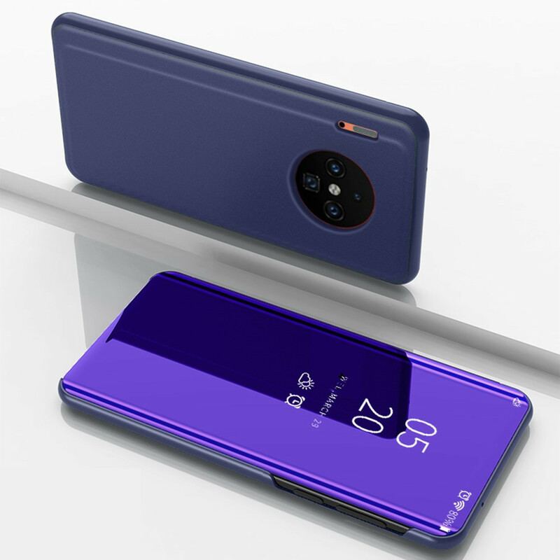 Cover Huawei Mate 30 Pro Spejl Og Lædereffekt