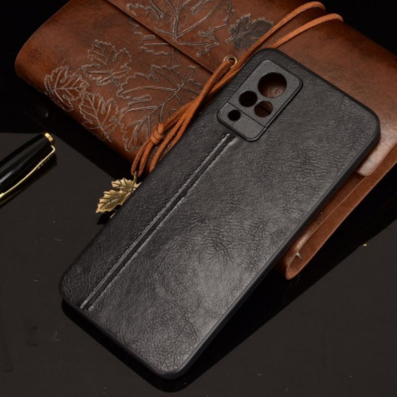 Cover Vivo V21 5G Couture Lædereffekt