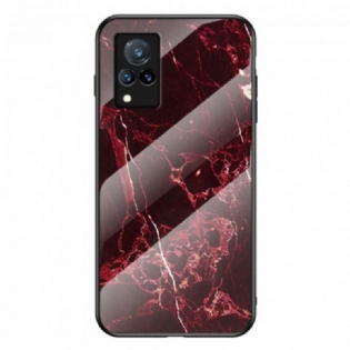 Cover Vivo V21 5G Premium Farver Hærdet Glas