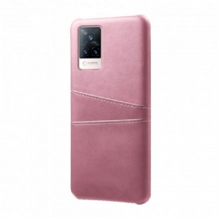 Mobilcover Vivo V21 5G Ksq Dobbelt Kortholder