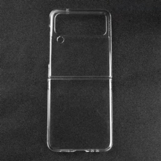 Cover Samsung Galaxy Z Flip 4 Flip Cover Gennemsigtig Plast