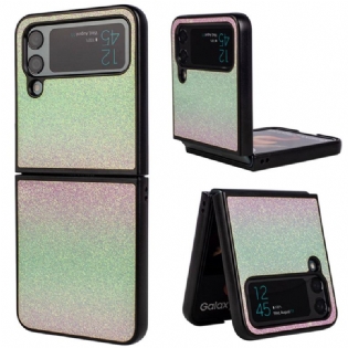 Cover Samsung Galaxy Z Flip 4 Flip Cover Glitter Gradienter