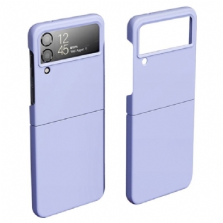 Cover Samsung Galaxy Z Flip 4 Flip Cover Klassisk Slank Silikone
