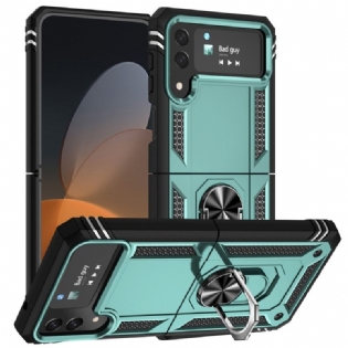 Cover Samsung Galaxy Z Flip 4 Flip Cover Premium Ring