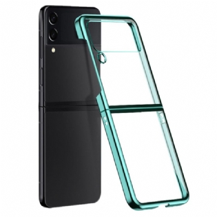 Mobilcover Samsung Galaxy Z Flip 4 Flip Cover Sømløse Farvede Konturer