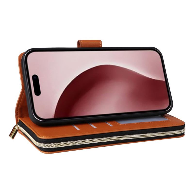 Flip Cover iPhone 16 Pro Max 9 Lanyard Kortholdere
