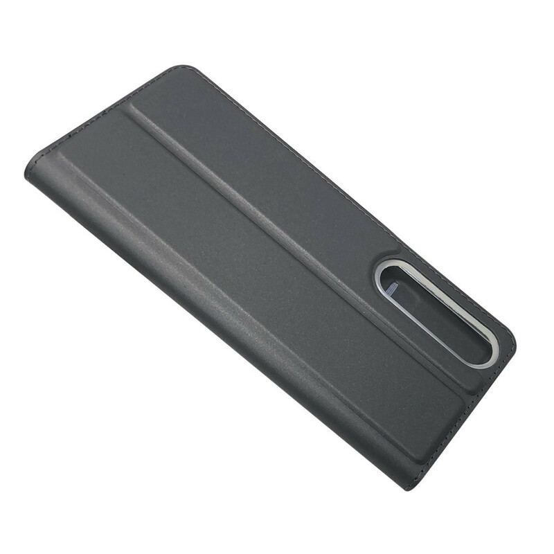 Cover Sony Xperia 1 II Flip Cover Magnetisk Lås