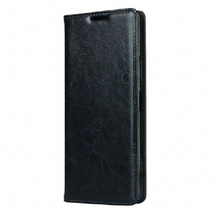 Cover Sony Xperia 1 II Flip Cover Purity Ægte Læder