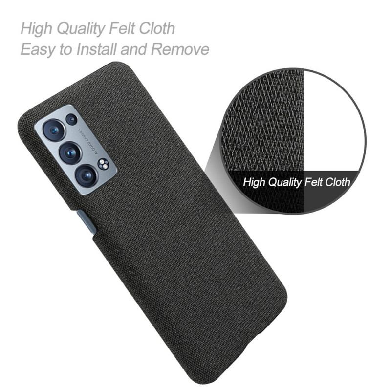 Cover Oppo Reno 6 Pro 5G Stofpolstring