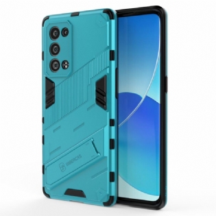 Cover Oppo Reno 6 Pro 5G Ultra Resistent Med Aftagelig Støtte