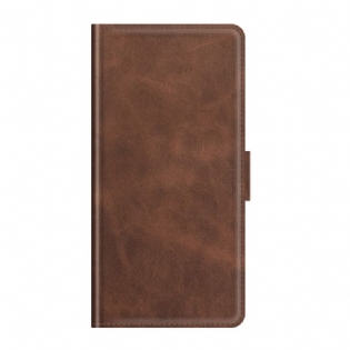 Flip Cover Oppo Reno 6 Pro 5G Skin-touch Blød Dobbeltlås