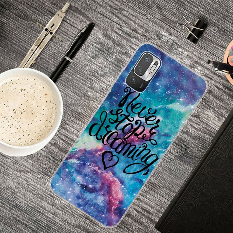 Cover Xiaomi Redmi Note 10 5G Stop Aldrig Med At Drømme