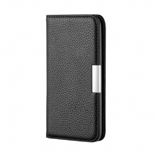 Cover Huawei P40 Pro Flip Cover Litchi Ultra Chic Imiteret Læder