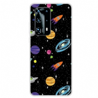 Cover Huawei P40 Pro Planet Galaxy