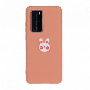 Mobilcover Huawei P40 Pro Jeg Elsker Dig Min Kanin
