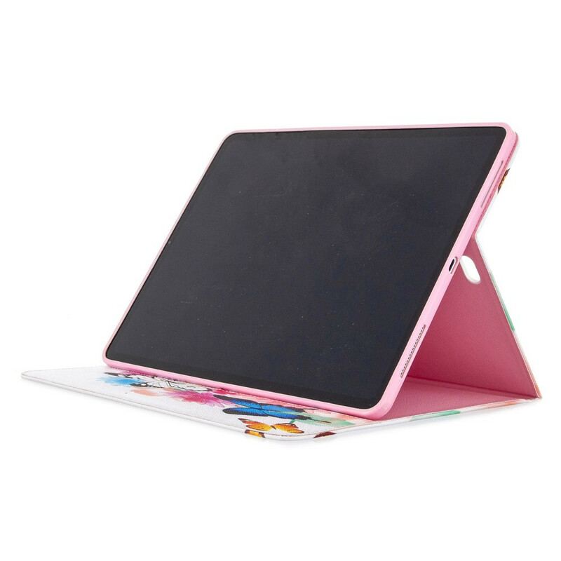 Flip Cover iPad Pro 12.9" (2021) Sommerfugle Trykt Mønster