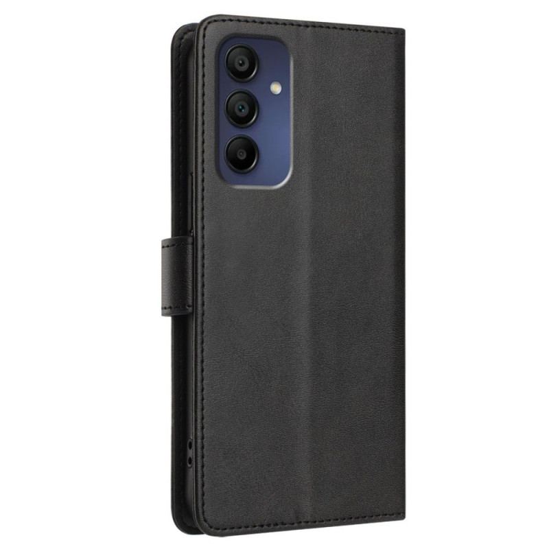 Læder Cover Samsung Galaxy A16 5g Telefon Etui Rfid-lanyard-pung