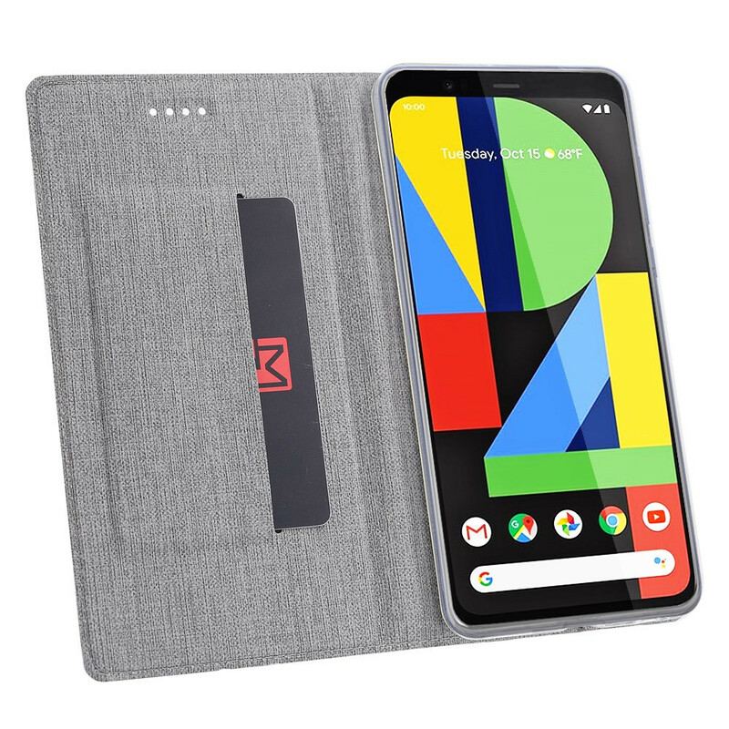 Cover Google Pixel 4 Flip Cover Tekstureret