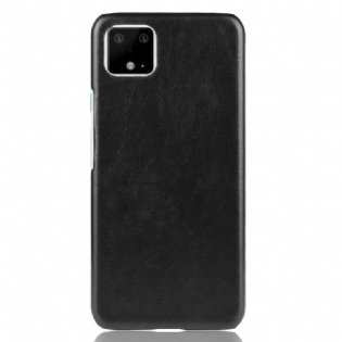 Cover Google Pixel 4 Litchi Læder Effekt