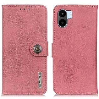Læder Cover Xiaomi Redmi A1 Imiteret Læder Khazneh