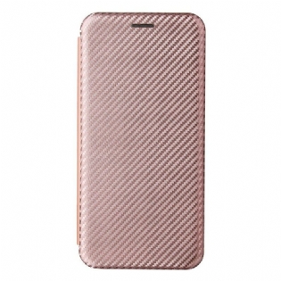 Cover Asus Zenfone 8 Flip Cover Kulfiber Med Støttering