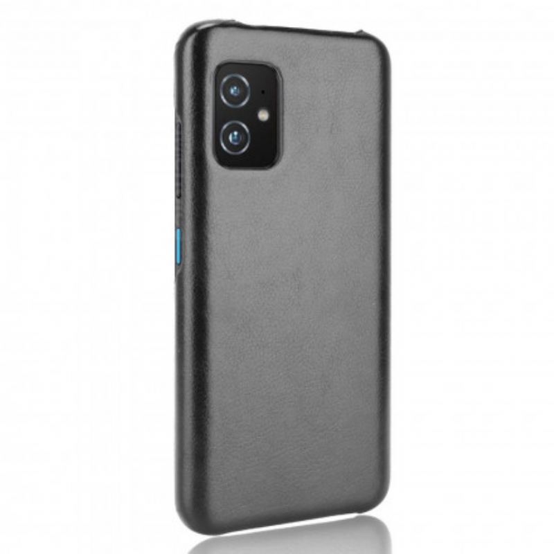 Cover Asus Zenfone 8 Litchi Læder Effekt