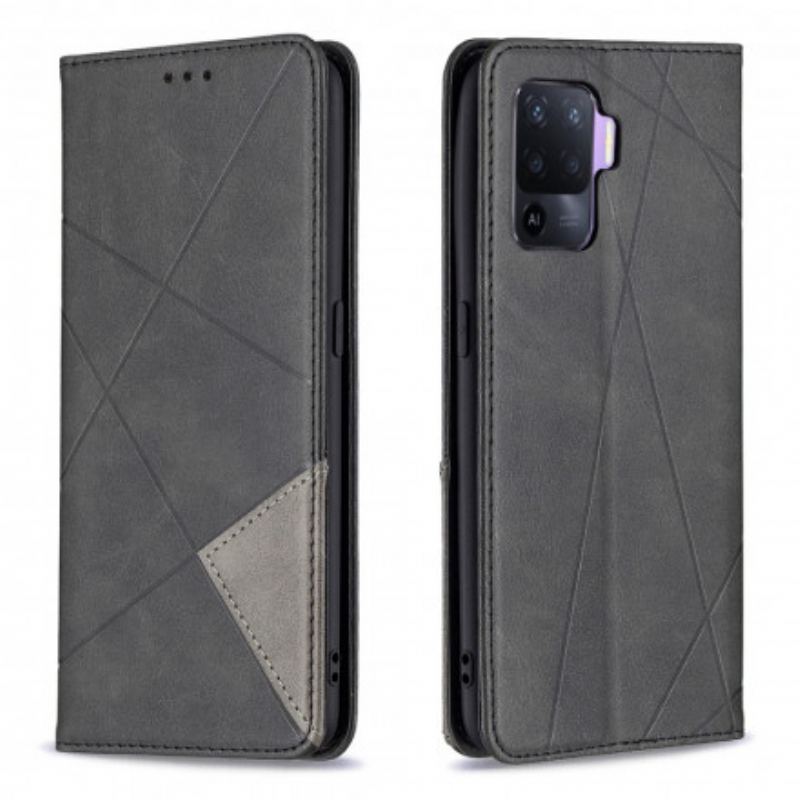 Cover Oppo A94 5G Flip Cover Kunstner Stil