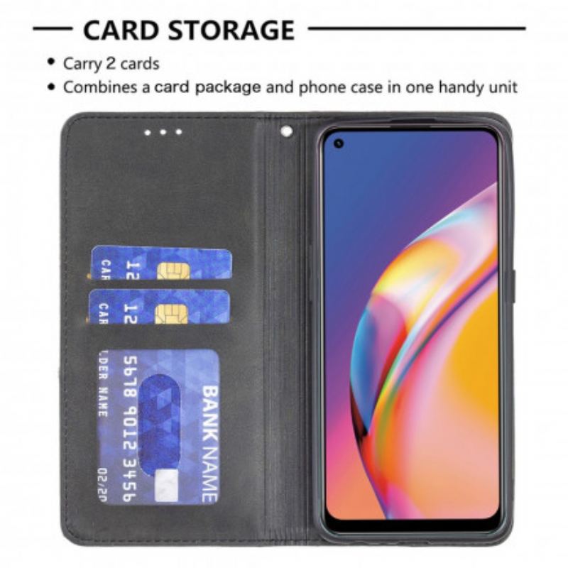 Cover Oppo A94 5G Flip Cover Kunstner Stil