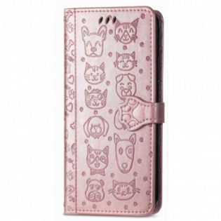 Flip Cover Oppo A94 5G Animerede Dyr