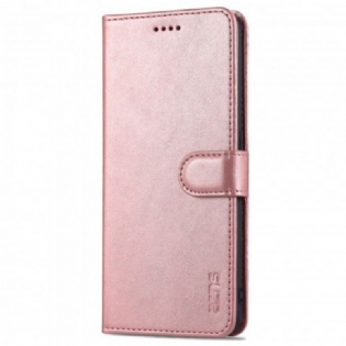 Flip Cover Oppo A94 5G Azns Lædereffekt