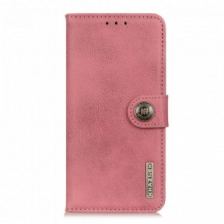Flip Cover Oppo A94 5G Imiteret Læder Khazneh