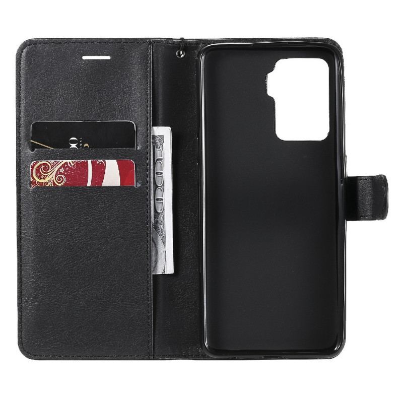 Flip Cover Oppo A94 5G Kunstlæder Med Rem