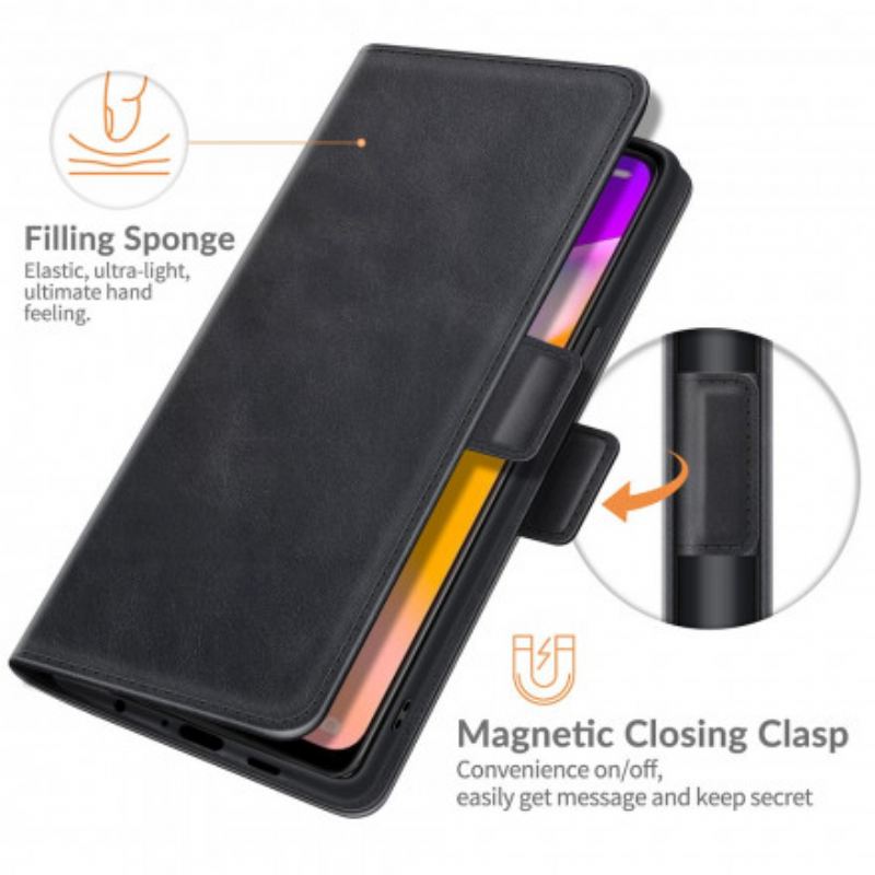 Flip Cover Oppo A94 5G Læder Cover Dobbelt Klap