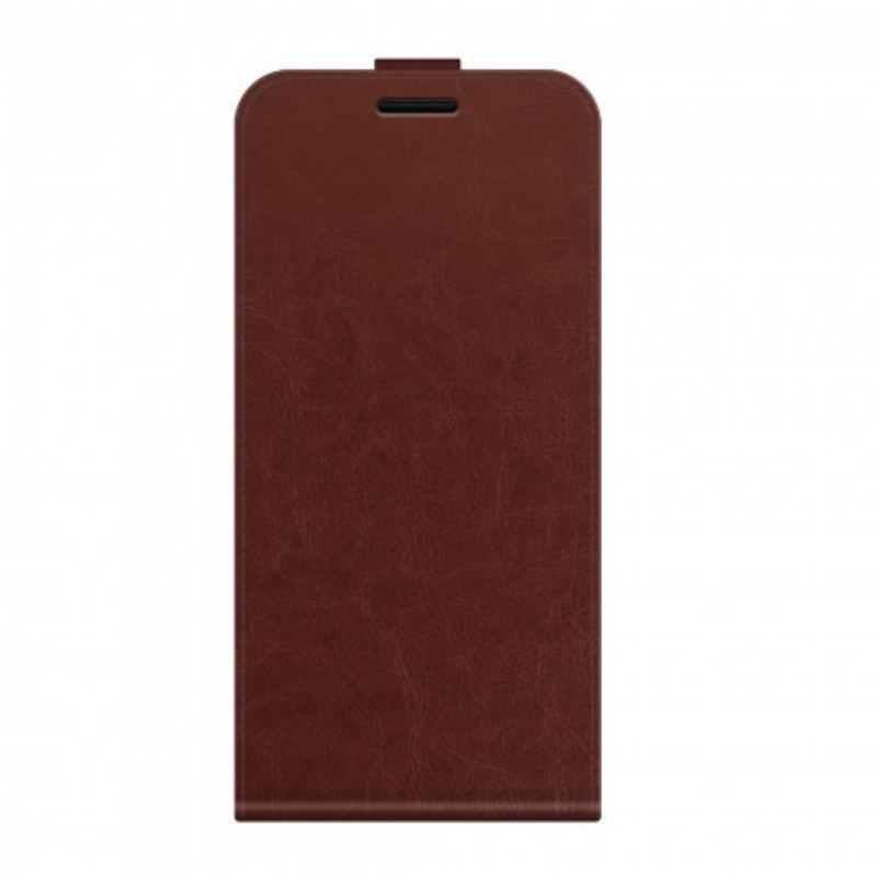 Flip Cover Oppo A94 5G Læder Cover Lodret Klap I Lædereffekt