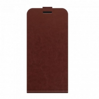 Flip Cover Oppo A94 5G Læder Cover Lodret Klap I Lædereffekt